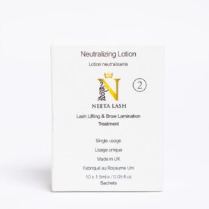 Lash Lift Brow Lamination Step 2